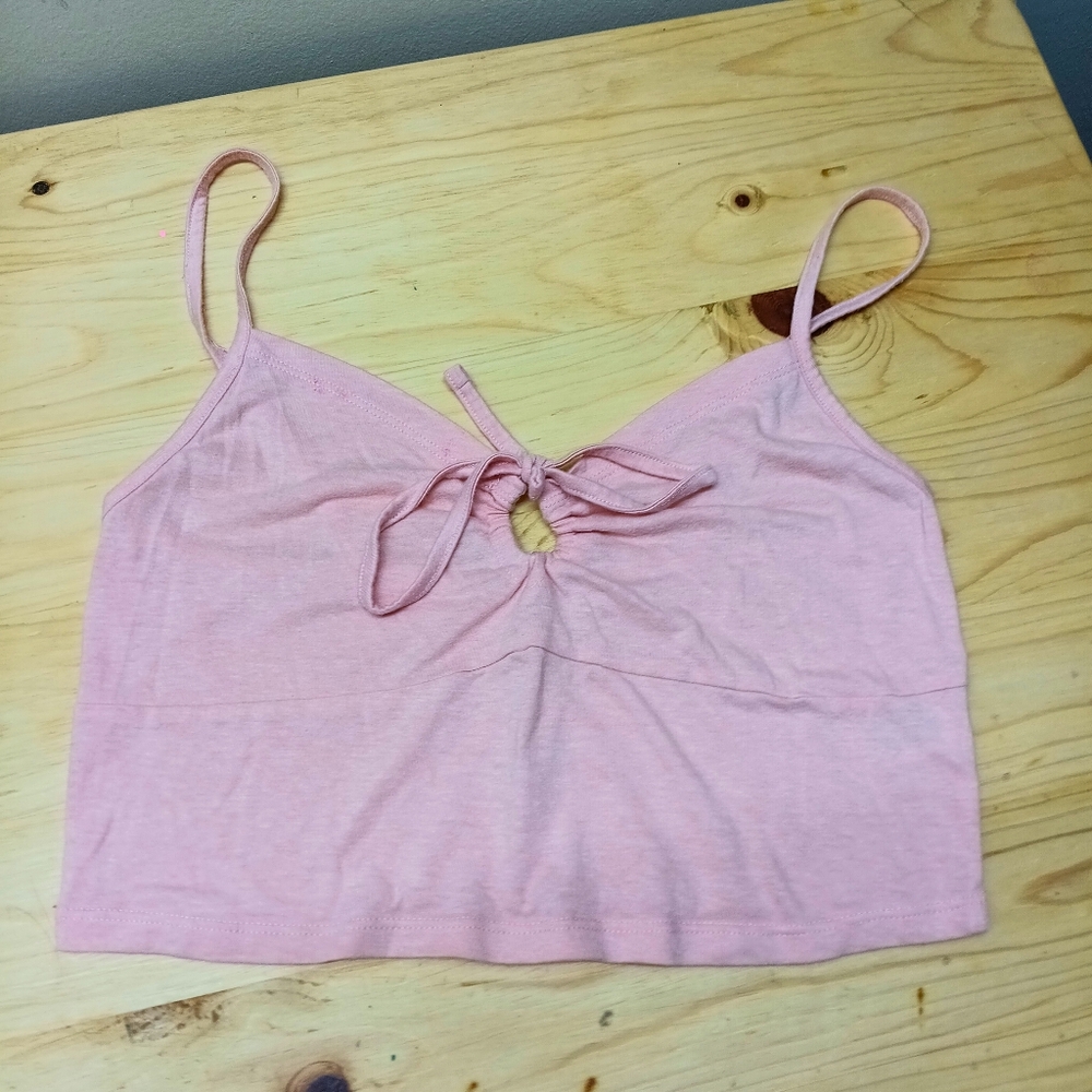 Pink Crop Top - Picture 3 of 5